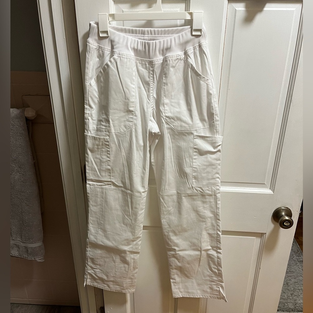 Cherokee White scrub pants